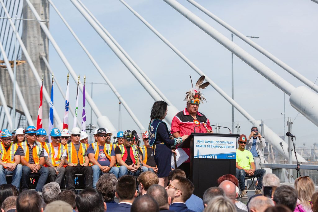 Ouverture du pont Samuel-De Champlain (Direction Nord et Sud) et cérémonie d’inauguration